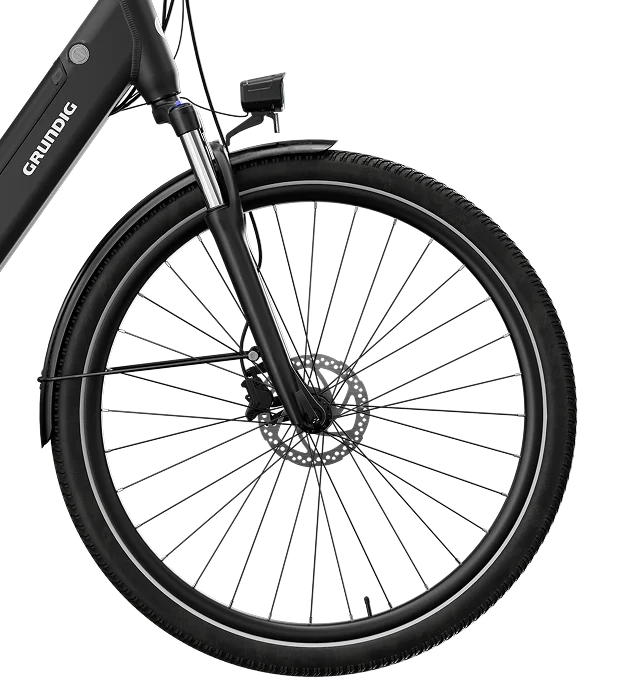 Přední kolo s rychloupínákem