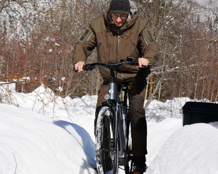 Herausforderungen des E-Bikens in niederländischen Wintern: Witterung, Sicherheit und Technik