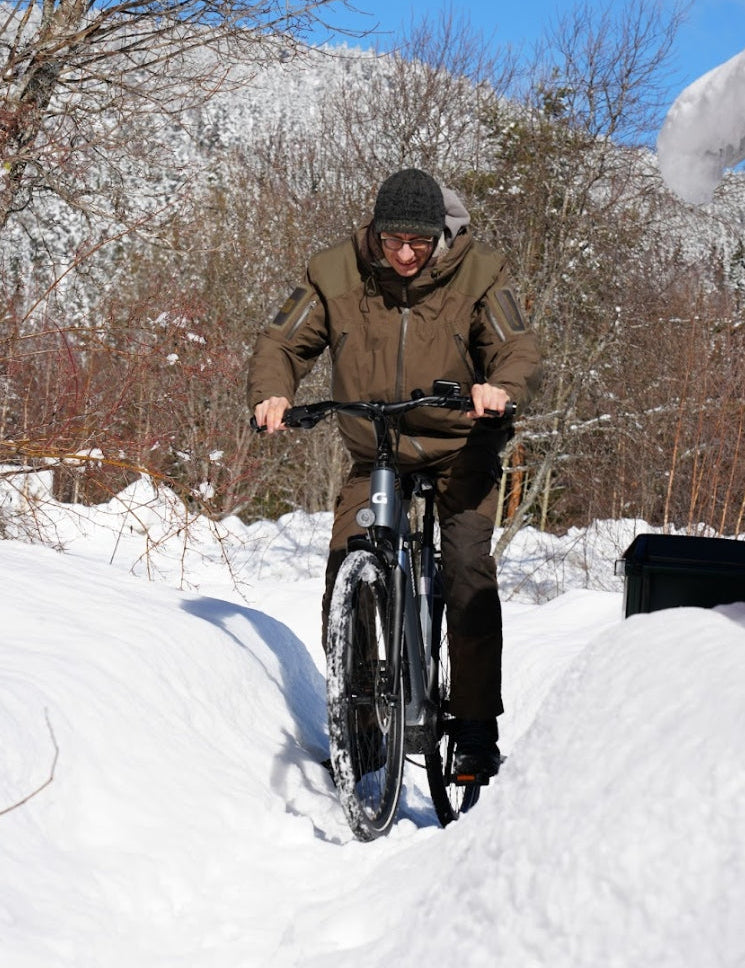 Herausforderungen des E-Bikens in niederländischen Wintern: Witterung, Sicherheit und Technik