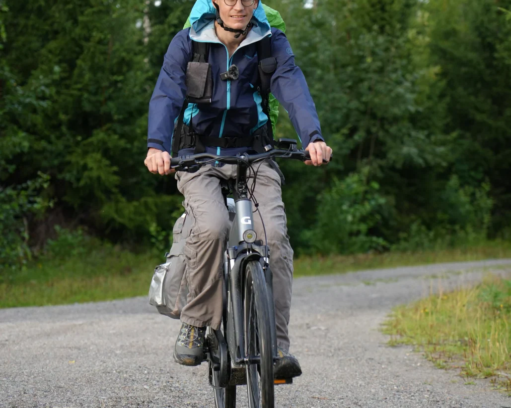Hochwertige Outdoor-Ausrüstung, perfekt für lange Touren mit dem E-Bike – ein Must-have für Ferntouren