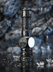 Grundig Professional LED-Taschenlampe, wiederaufladbar, hohe Intensität, LED+COB, magnetisch, Teleskop-Zoom, geeignet für Camping und Autoreparatur