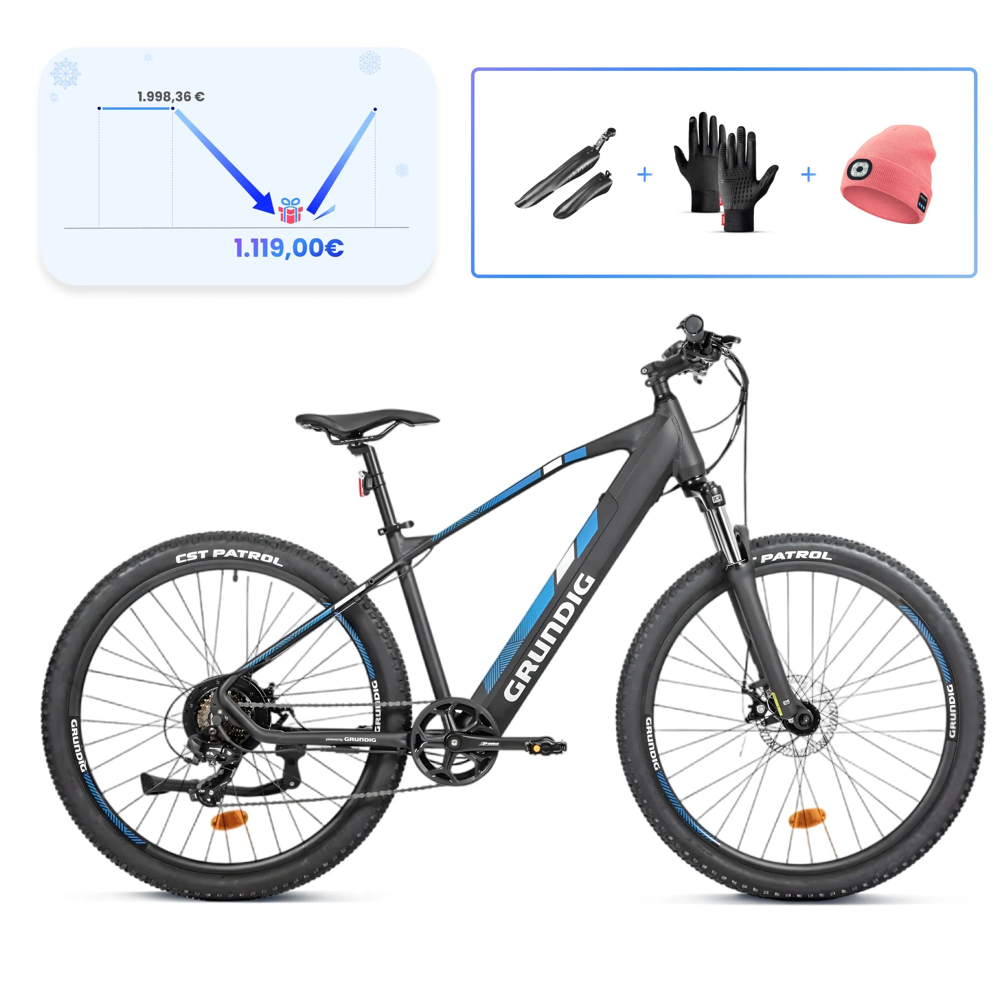 E275 E-Bike Winterrijset