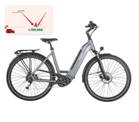 Elektrobicykel GRUNDIG GCB-1 svetlosivá