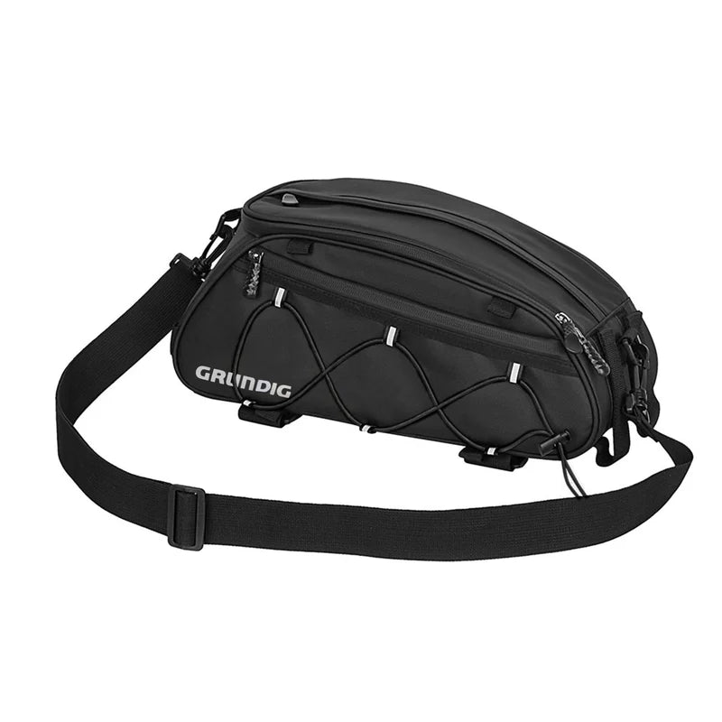 fahrradtasche gepäckträger hartschale Grundig 8L wasserdichte Fahrrad-Gepäckträgertasche hinten Hartschale abnehmbare Packtaschen – grundig-bike