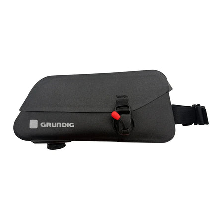 Grundig 1.2L wasserdichte Fahrrad-Oberrohrtasche – magnetischer Einhandzugriff und aerodynamische Form