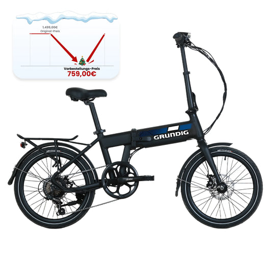 GRUNDIG E20 Falt-E-Bike 20''