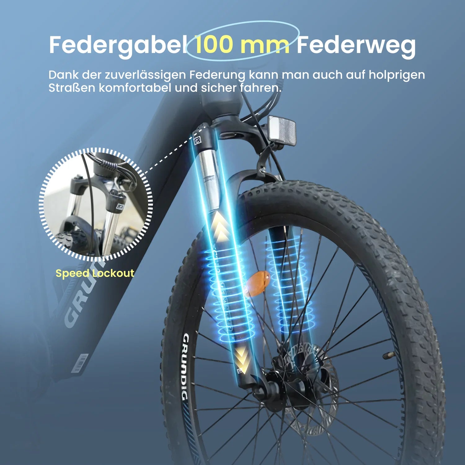 grundig e mountainbike fully 27 5 GRUNDIG E275 E-Bike 27,5 Zoll – 540Wh Akku, 250W Motor, 110 km Reichweite – grundig-bike