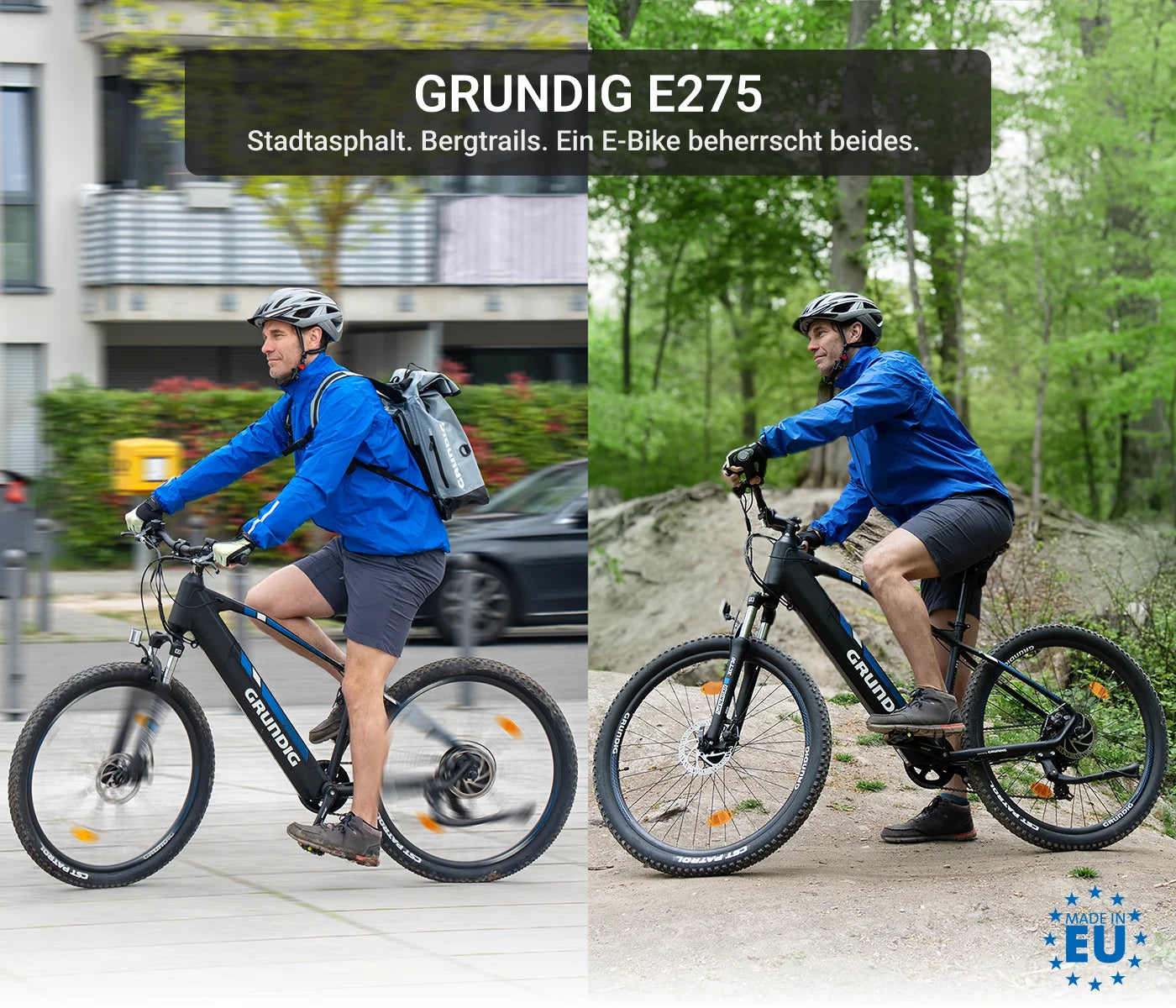 grundig e-mountainbike hardtail 27 5 test GRUNDIG E275 E-Bike 27,5 Zoll – 540Wh Akku, 250W Motor, 110 km Reichweite – grundig-bike