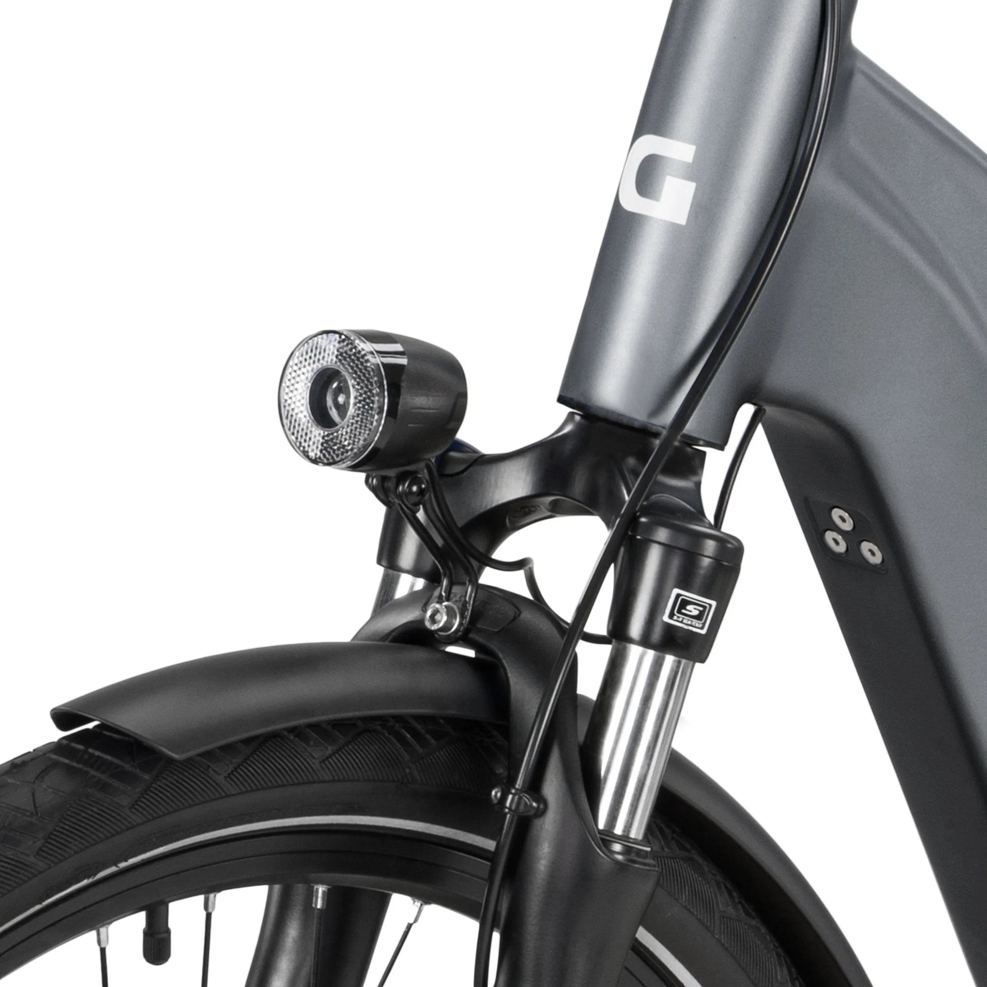 Bicicleta eléctrica GRUNDIG GCB-1 Gris claro
