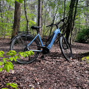 Bicicleta eléctrica GRUNDIG GCB-1 Gris claro