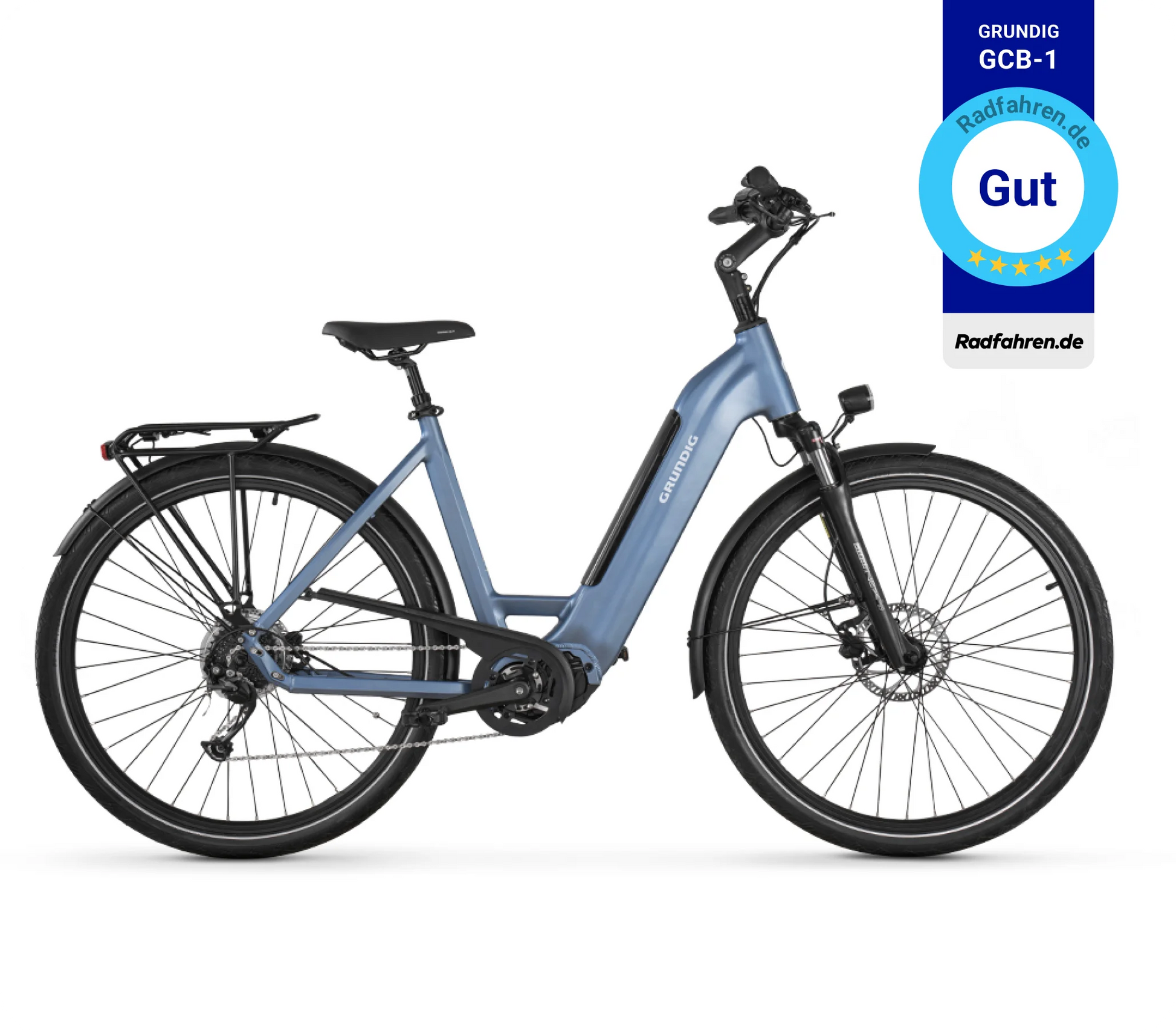 GRUNDIG GCB-1 E-bike ijsblauw