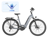 Elektrobicykel GRUNDIG GCB-1 svetlosivá