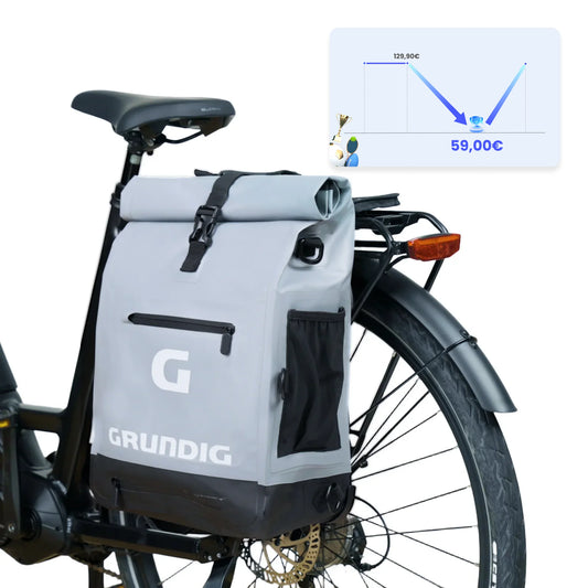 GRUNDIG 3 in 1 Fahrradtasche