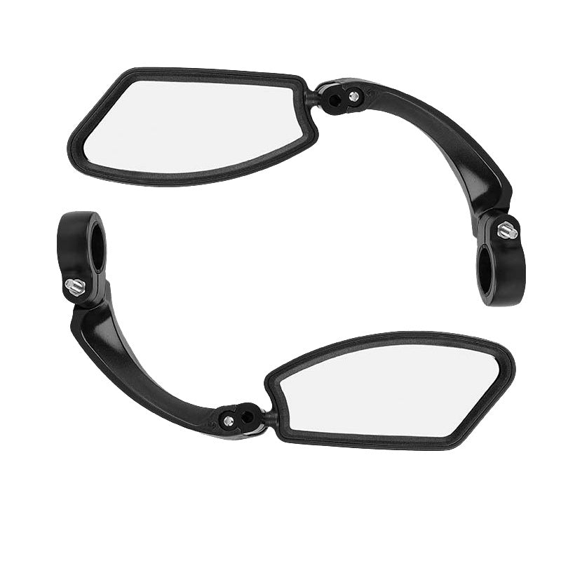 GRUNDIG Neuer Lenkerfahrradspiegel, HD bruchsicher, sicherer, kristallklarer Glas Spiegel, verstellbarer, drehbarer Fahrradspiegel, Rückspiegel für Fahrräder, HF-MR095