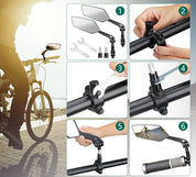 GRUNDIG Nuovo specchio per manubrio di bicicletta BM-L002