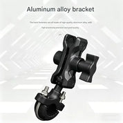 Grundig Premium Handyhalterung Fahrrad & Motorrad – Vibrationsschutz & Bombenfester Halt für Downhill & Trail – Universal Halterung für 4,7-7,2" Handys mit Einhand-Zugriff & M10 Adapter