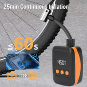 GRUNDIG pompe à vélo électrique, mini pompe à air portable