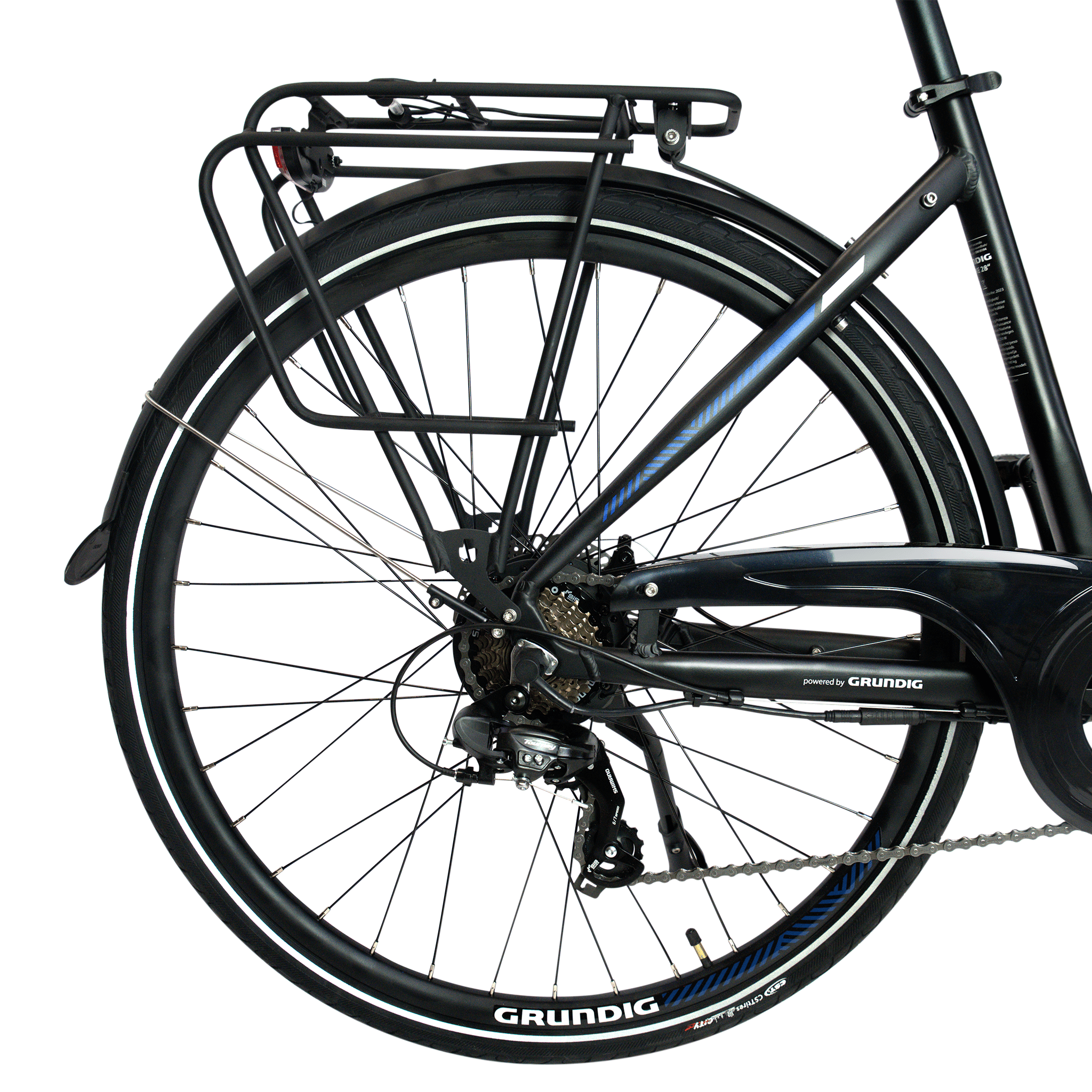 Bicicleta eléctrica urbana GRUNDIG ECB2800 28" 2024
